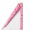 JAM Paper Safari Pink & White Zebra Gift Wrap, 2ct.